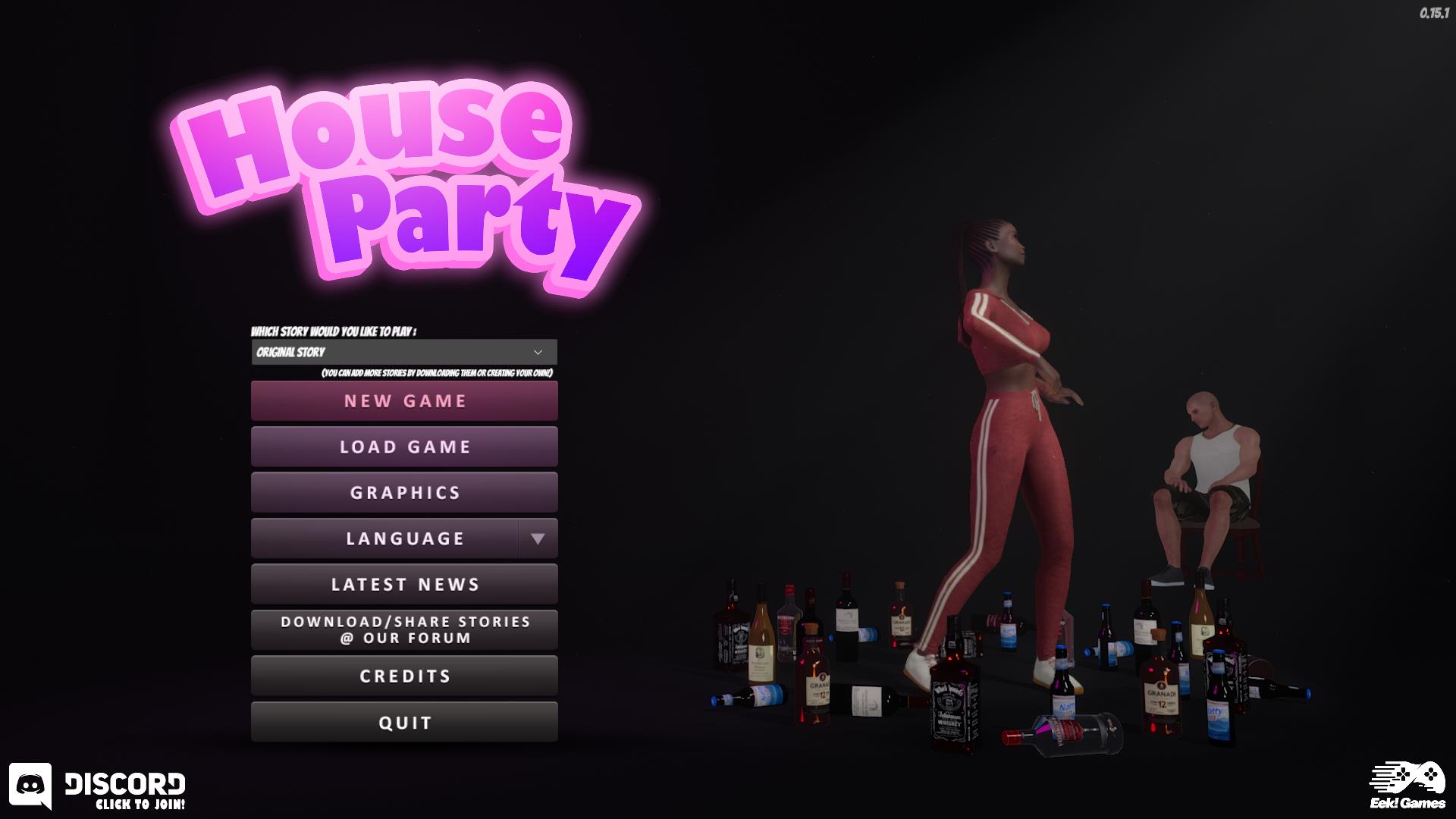 家庭派对House Party v0.15.1中文版+攻略+控制台 3D互动-萌盟