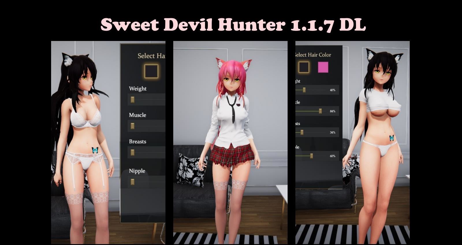 甜心恶魔猎手 Ver1.2.0英文版 3D全动态&欧美ACT游戏-萌盟