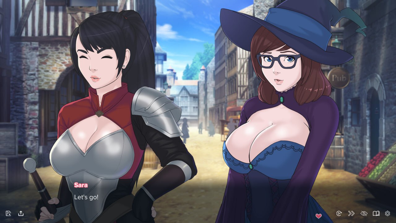 图片[2]-【日式中文】Quickie Fantasy Adventure [v1.1] 【ADV魔物娘动态巨乳电脑+安卓】-萌盟