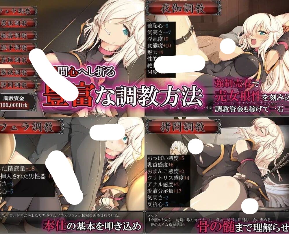 图片[4]-【SLGAI汉化】[PC+安卓joi]奴剑客塞西莉亚雌豚性奴隷剣士セシリア-萌盟