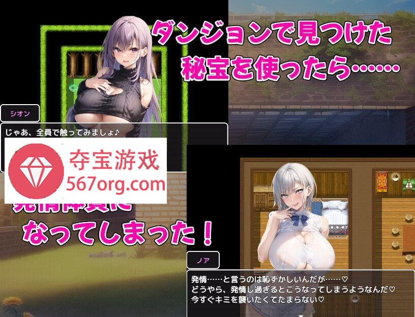 图片[3]-[PC-RPG] [新作RPG生肉巨乳]爆乳冒険者発情ハーレム～学園3大美女に種付け放題～[680M]-萌盟